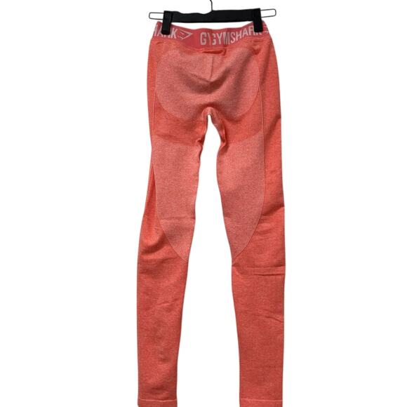 NWT Gymshark Flex Leggings Peach Coral - Picture 2 of 2